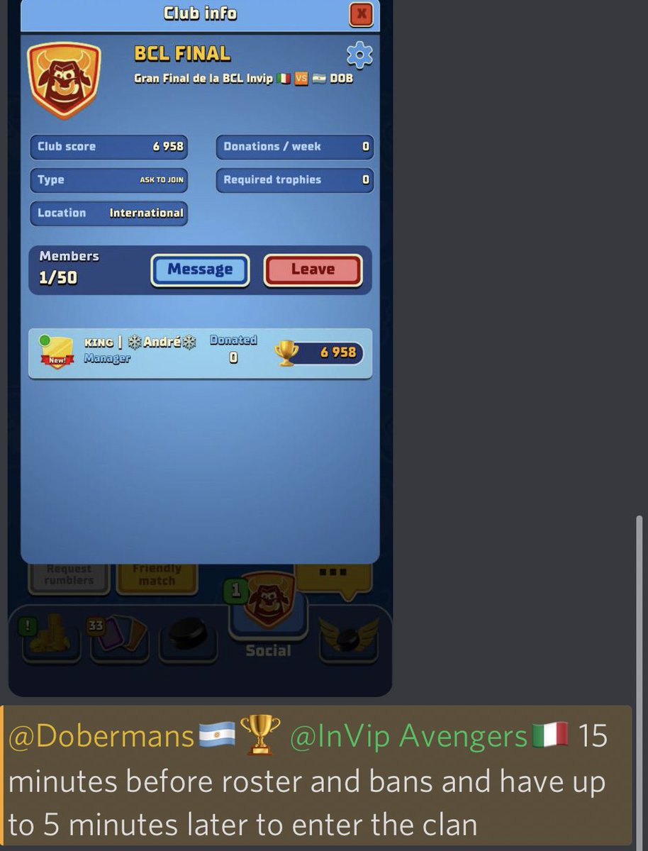 Tonight final of #BCL @invip_avengers VS @DobermansLS  22:00 Italy time 🇮🇹