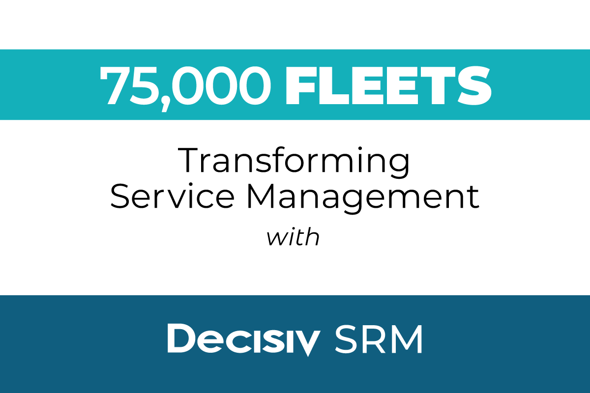 Nearly 75,000 fleets are now using Decisiv SRM, and in 2020 they efficiently and effectively managed more than 3.5 million service events across a network of more than 4,800 service locations. Learn more by reading the full release: decisiv.com/nearly-75000-f…