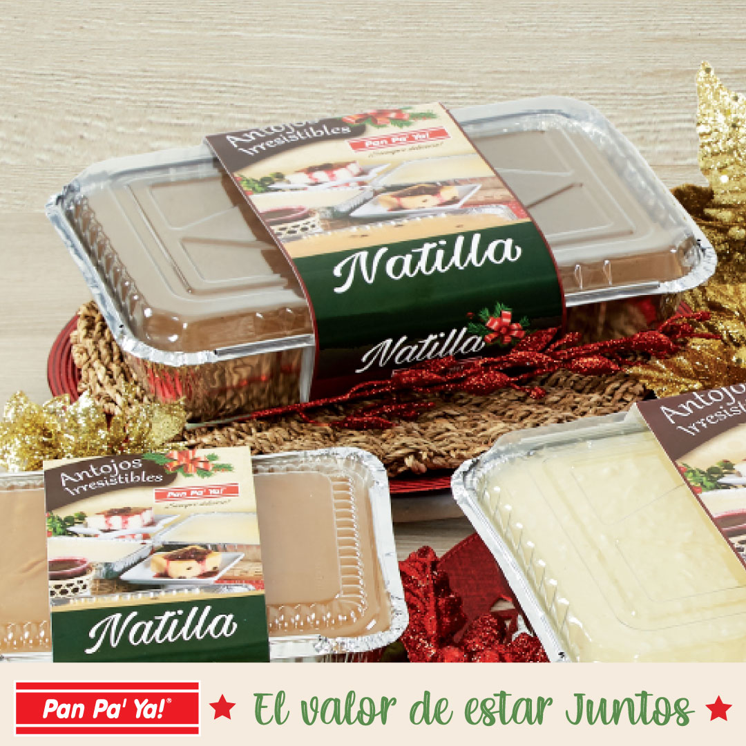 En las novenas ✨ ¡No puede faltar la Natilla! 🤩 Deléitate con nuestra Natilla Tradicional o Blanca de 8 o 16 porciones 😋 ¡Pídela ya! 

Pide aquí 👉 pst.cr/qDfCa
☎ Llama al 487 7777 o al 3009109611

#PanPaYa #SiempreDelicioso #NavidadPanPaYa #ElValorDeEstarJuntos