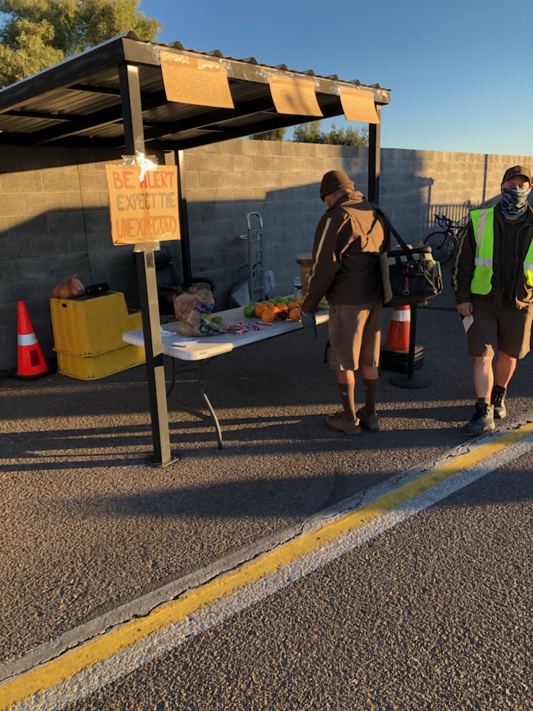 Twas the weeks of Peak, and all through the lot, Wellness Wednesday was mentioned and always alot. New challenge is to get our Professional Drivers to stay focused on stretching and remaining hydrated along with adequate sleep. #weareTempeSafety