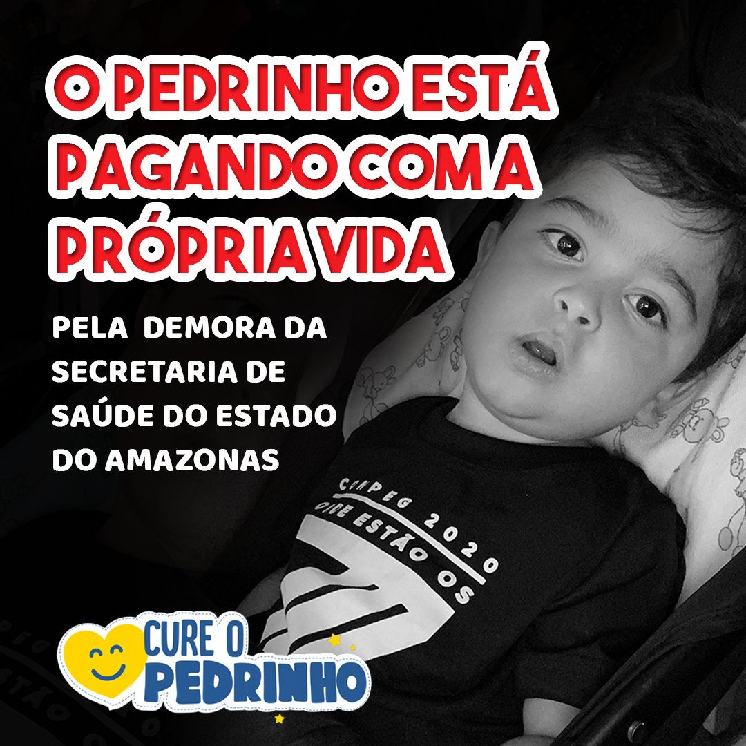 cureopedrinho's tweet photo. Neste momento, o Pedrinho está na UTI, aguardando o Spiranza, um remédio que o SUS tem a obrigação de fornecer. Mesmo com quatro decisões favoráveis na Justiça, seguimos aguardando a saúde pública agir. Enquanto isso, a vida do Pedrinho corre risco.
#cureopedrinho #spiranza https://t.co/hWSd6jCXZx