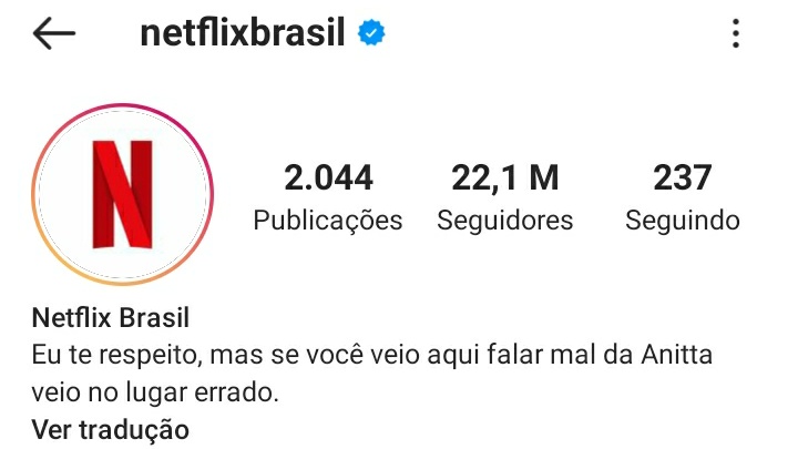 Anitta Update on X: Eu te respeito, mas se você veio falar mal