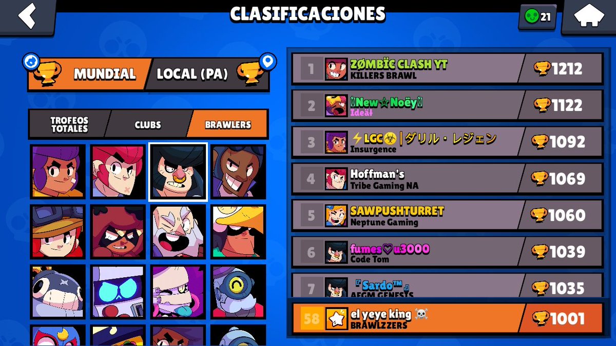yeye_bs's tweet photo. Bull r30 😁🔥🔝🏆🇵🇦
#BrawlStars #Bull #BrawlStarsArt https://t.co/FjkEeTGkcK