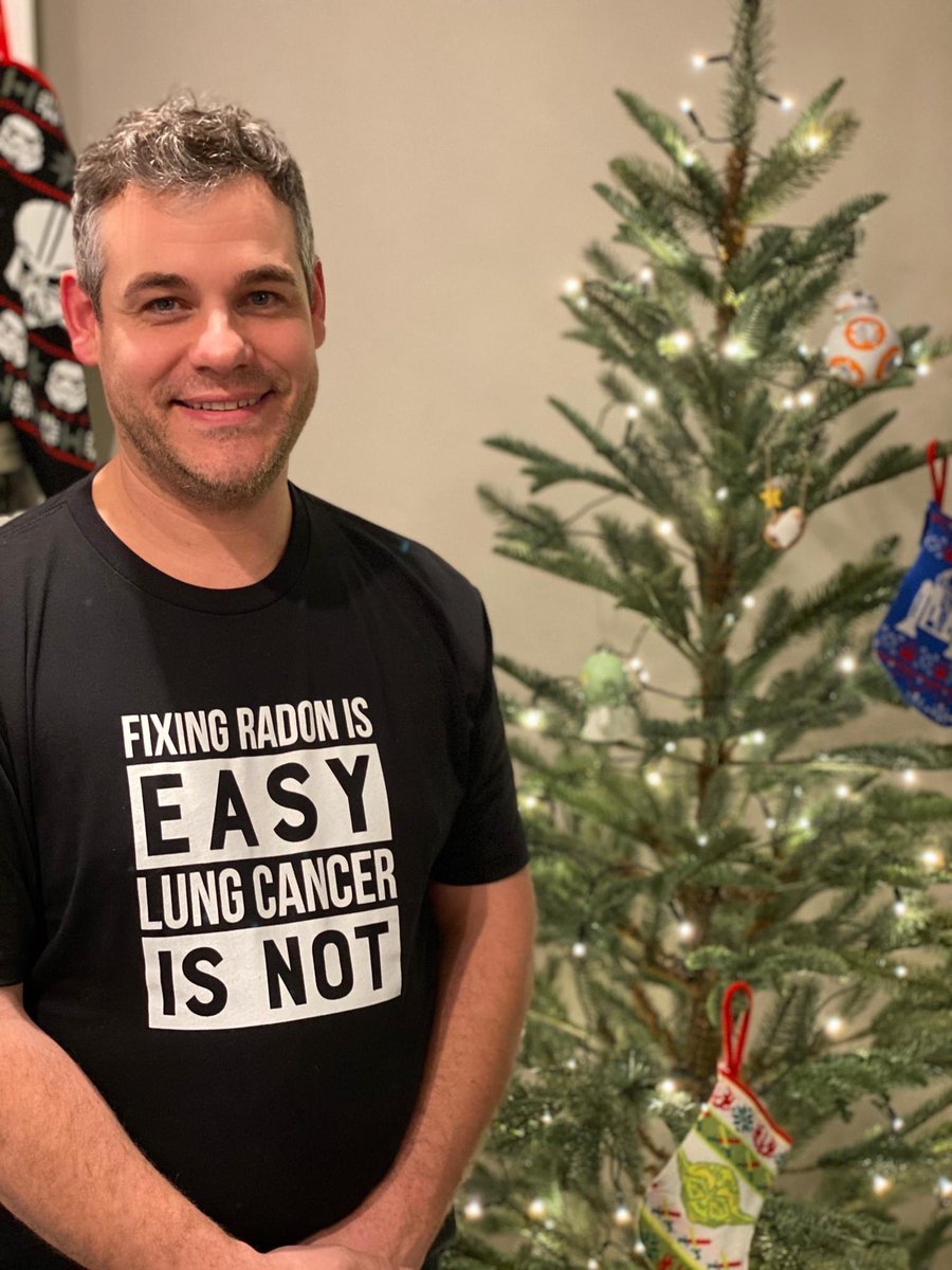 Happy Holidays from our Board Secretary, Thomas Selgrade! 
Radon is real ~ Test your home!