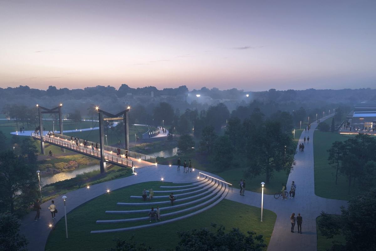 AuroHotels's tweet photo. We are truly blessed to call Greenville, SC our home. Unity Park is going to be a very special place in downtown and we are honored to be a part of this amazing project by building the Auro Bridge. Learn More: https://t.co/kT8IAc2P1B https://t.co/688C9UIBCT