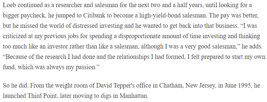 4/ Network, network, network. Don't stop until you can launch your fund from Tepper's weight room