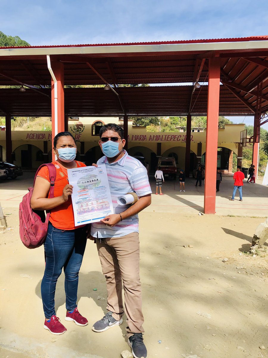 UACOColotepec's tweet photo. Seguimos en recorrido, visitando los municipios de Santa Catarina #Juquila, Santiago #Yaitepec, la comunidad de Santa María #Amialtepec y San Marcos #Zacatepec, dando a conocer la oferta educativa del nuestro Centro Universitario Comunal de Santa María Colotepec. https://t.co/KKSVg5SLBt