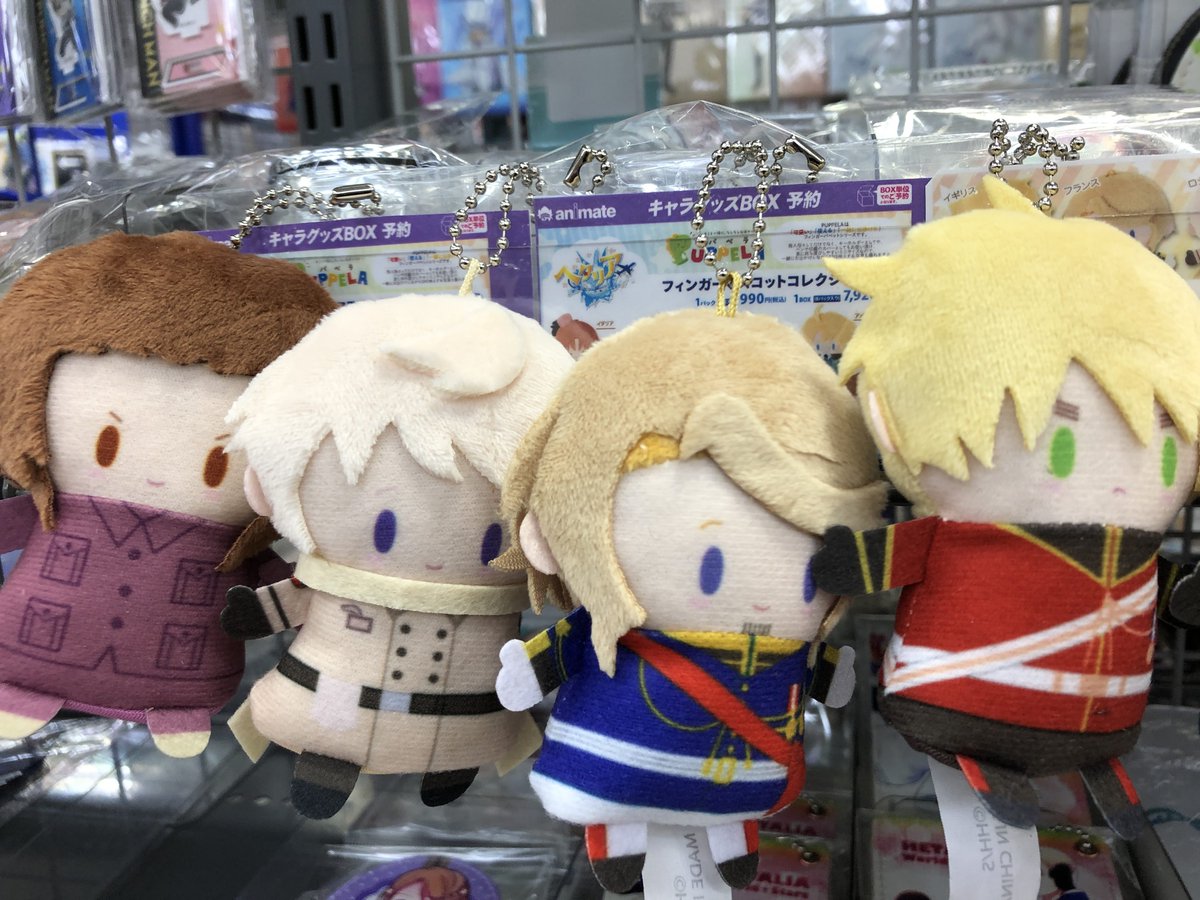 ヘタリア World★Stars　パペラ　フィンガーマスコット枢軸 連合 全種 ヘタリア World☆Stars パペラ フィンガーマスコット枢軸 連合 全種