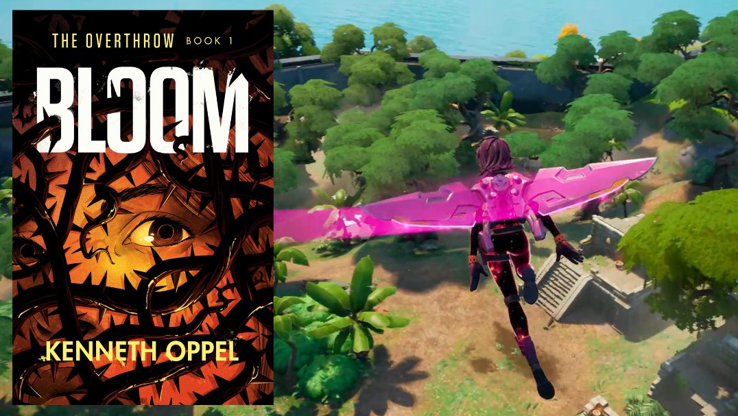 We suggest books based on your favorite place to land in  @FortniteGame Season 2 Chapter 5!Love the intense and mysterious Stealthy Stronghold? Try BLOOM by  @kennethoppel