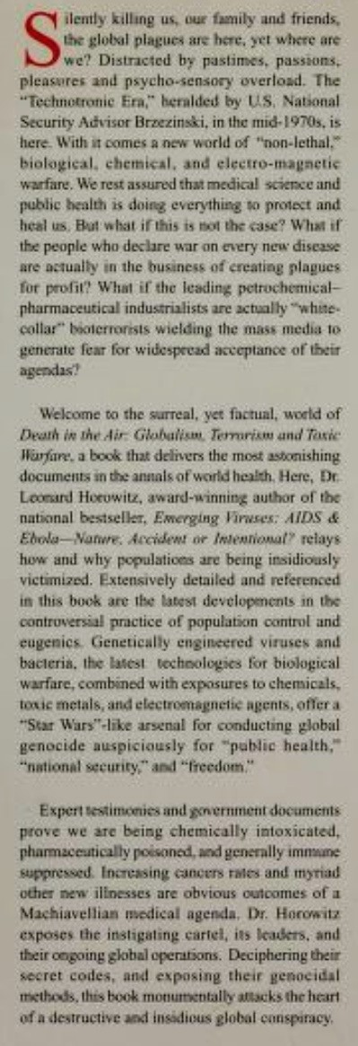 Death In The Air Globalism Terrorism Toxic Warfare PDF, ePub eBookJoin for free download https://granrow.cocolico.ca/book-id/death-in-the-air-globalism-terrorism-toxic-warfare