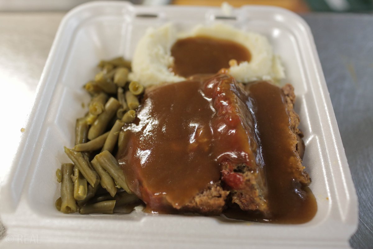 Happiness to-go!  #meatloafspecial