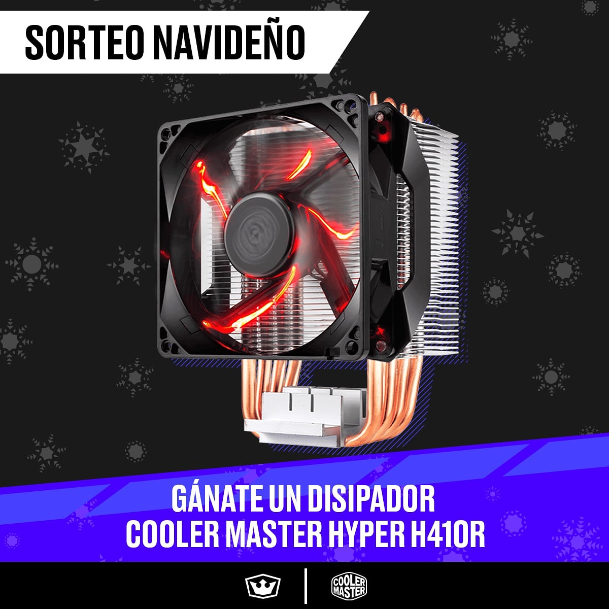 ligaeliterc's tweet photo. ¡SORTEO NAVIDEÑO! 🎄Esta navidad regálale un nuevo disipador a tu PC de la mano de Cooler Master. Solo debes seguir los pasos en: https://t.co/eB9YGhUjLd y estarás participando por un Disipador Cooler Master HYPER H410R. ⠀⠀⠀

¡Muchos éxitos a todos! https://t.co/VVYXyru5dW