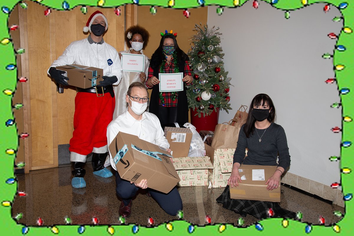 FBISeattle's tweet photo. #FBI Seattle is pleased to bring cheer to @JubileeSeattle this holiday season. Special thanks to our community outreach program for coordinating this donation project to one of our local organizations! https://t.co/D9a7JwCIsd