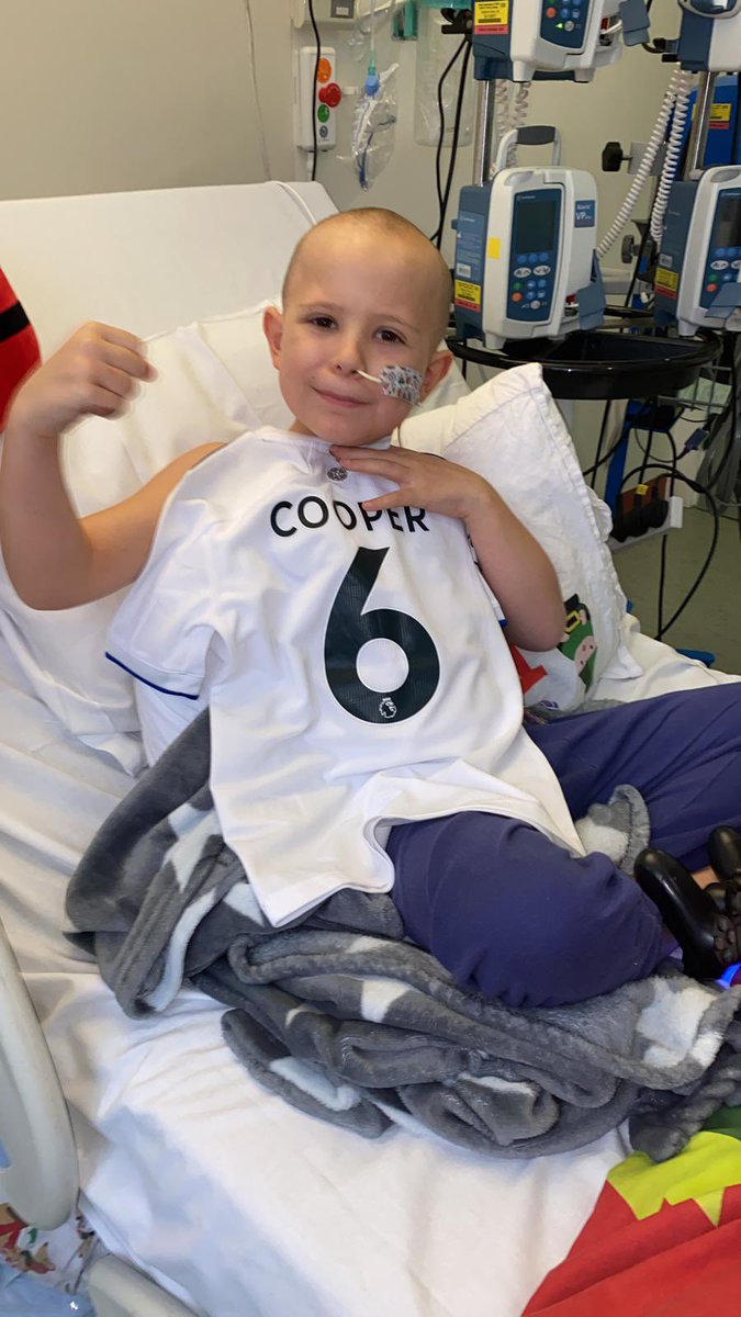 Would like to dedicate that beautiful win to this little hero! Stick in Jude we are all thinking of you.. Strength and Love little man 💙