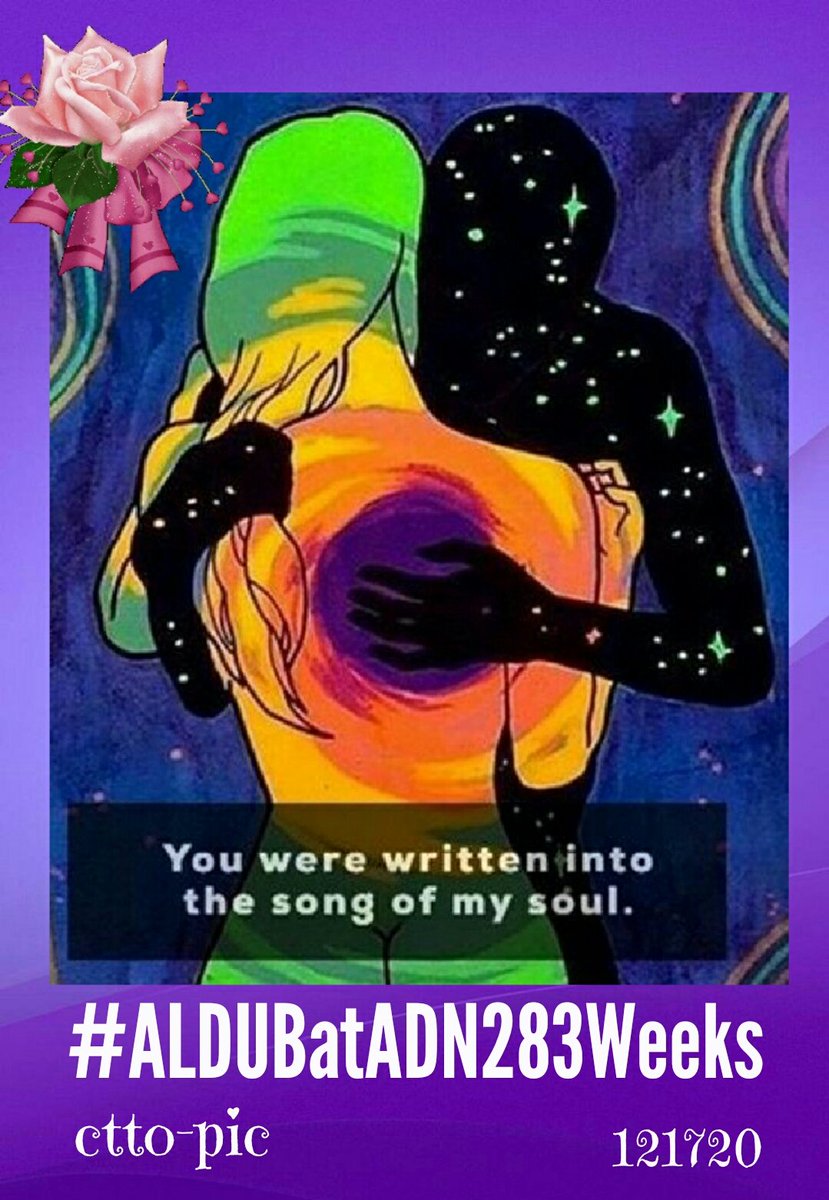 I would rather share one lifetime with you than face all the ages of this world alone.Good Morning Everyone! @japple003  @NovaYambao  @ellina_gen  @fleurs7754  @sarahgrimes03  @DjJanet8  @MaElenaNieto  @TropALDUBSG  #ALDUBatADN283Weeks 