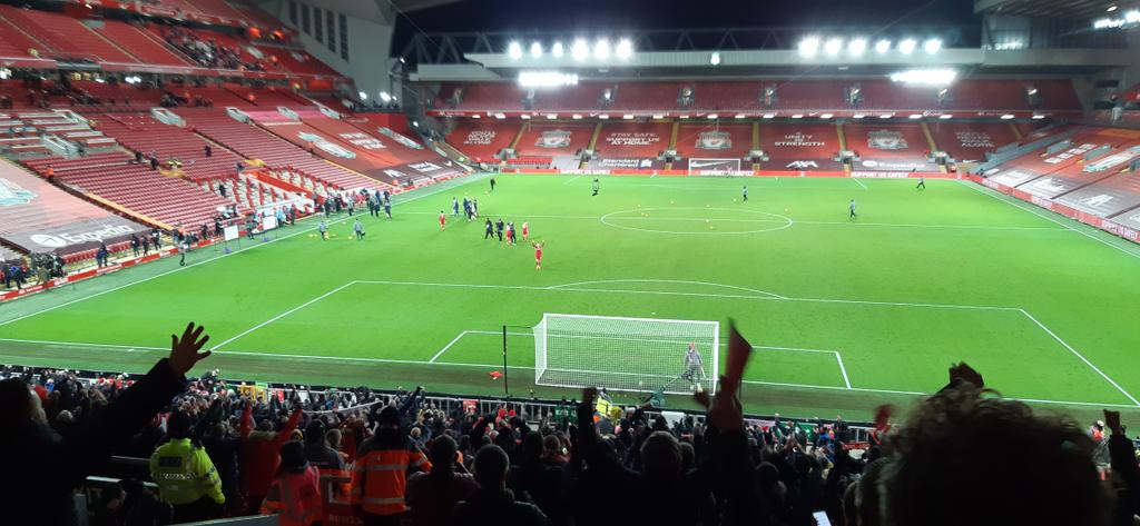 liverblokelfc's tweet photo. Wait 9 months for a game and we go and win it like that. Fuckin Glorious!
No better place on this Earth!
Liverpool Liverpool Top of the League 👊 https://t.co/BY9WsLk6mm