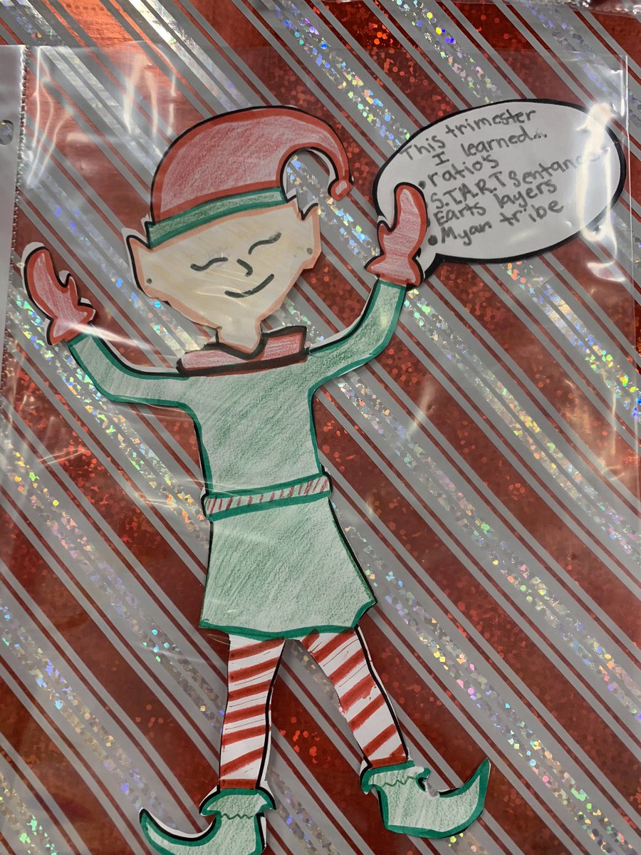 bms_yellow_gr6's tweet photo. Yellow Cluster Students reflect on their Trimester #1  learning through “Elf” Reflection @andrewanderson1 @bms_ri @paula_dillon  #bmsshines https://t.co/JDuSfEqwz5