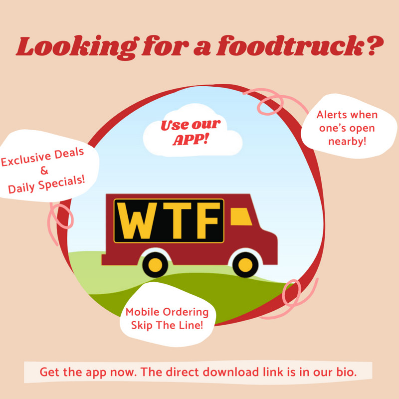 W_T_Foodtruck's tweet photo. You know that moment when you discover a better, easier way to do something? It's like: ๐ก ๐คฉ
This is one of those moments. Download our app. Find a foodtruck. Thank us later ๐คญ
#foodtruck #foodie #streetfood #streedfoodfinder #wtfapp #ilovefood #hungry #local https://t.co/tvZK2e5Wos