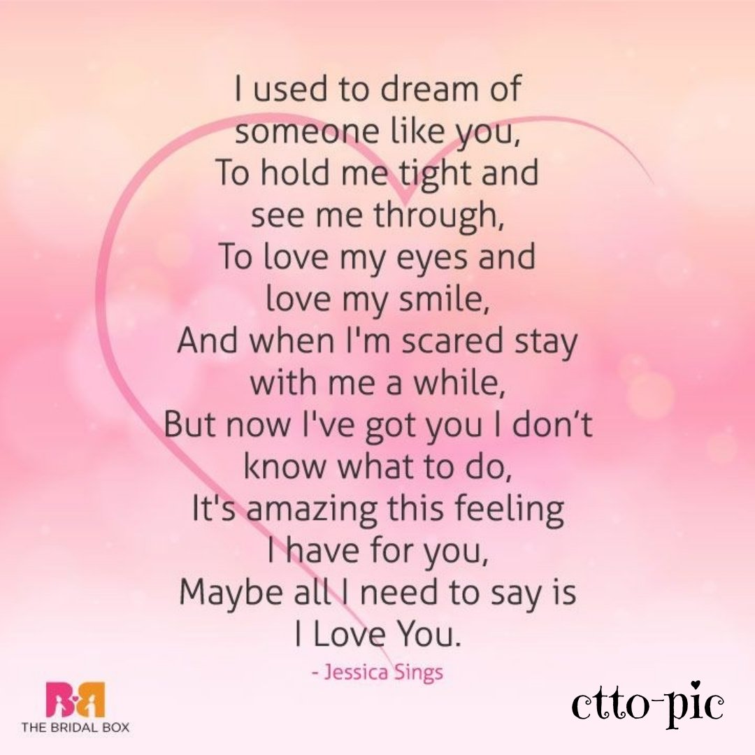 I used to dream of someone like you.  #ALDUBatADN283Weeks 