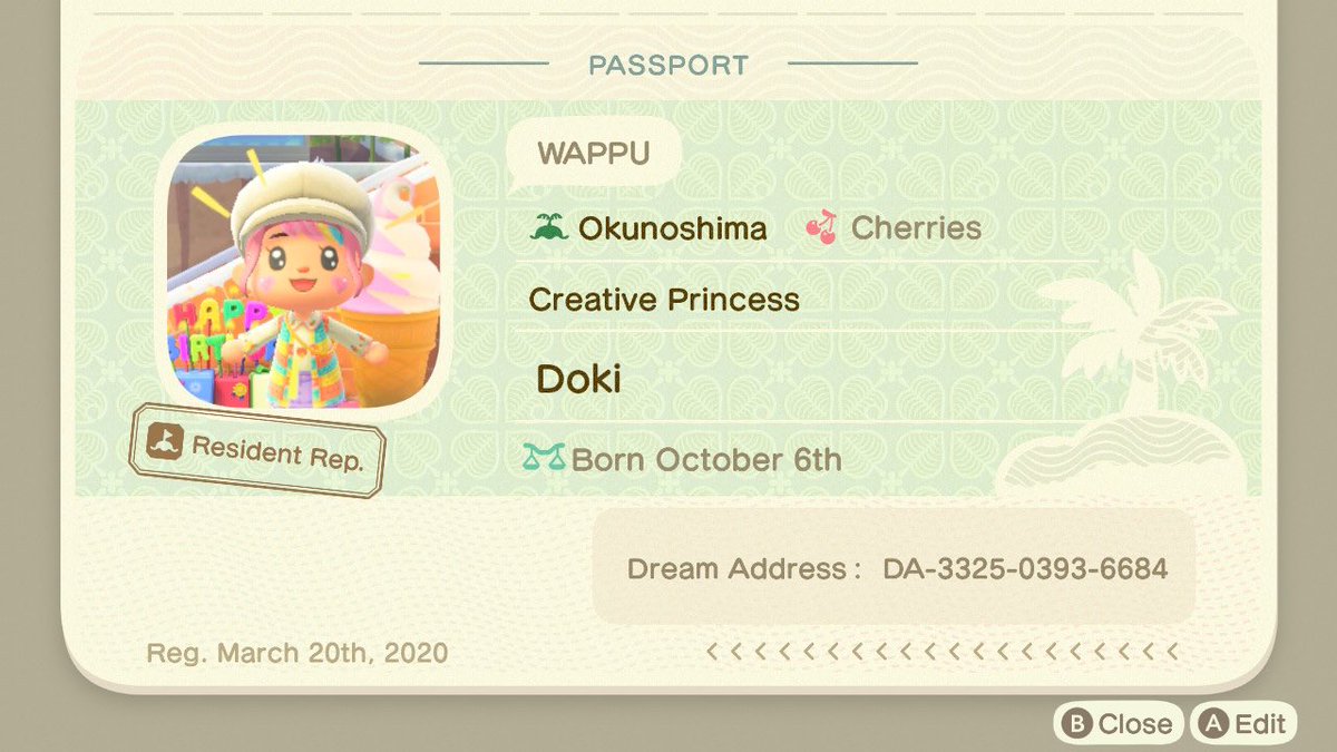 Doki_Crossing's tweet photo. meet the artist + my acnh and acpc info!
ACPC:
🌸I sell all materials and sometimes lychees
🌸please let me know if you’ve added me!

ACNH:
💖kidcore, fairycore, and disney/ghibli island!
💖DA-3325-0393-6684 (also in passport + other info) https://t.co/EYxbwhRRjJ