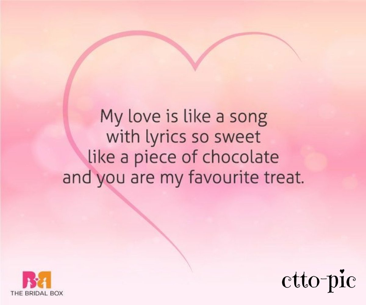 My love is like a song.  #ALDUBatADN283Weeks 