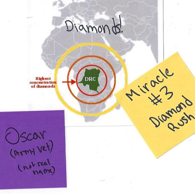 On the next episode, I head to Africa to report on the third Miracle, the Diamond Rush and the guerilla war that followed. Listen in on MONDAY. 

#Africa #diamonds #drc #listen #podcastreccomendations #stories #voiceover #acting #radio #podcasting #itunes #audiodrama