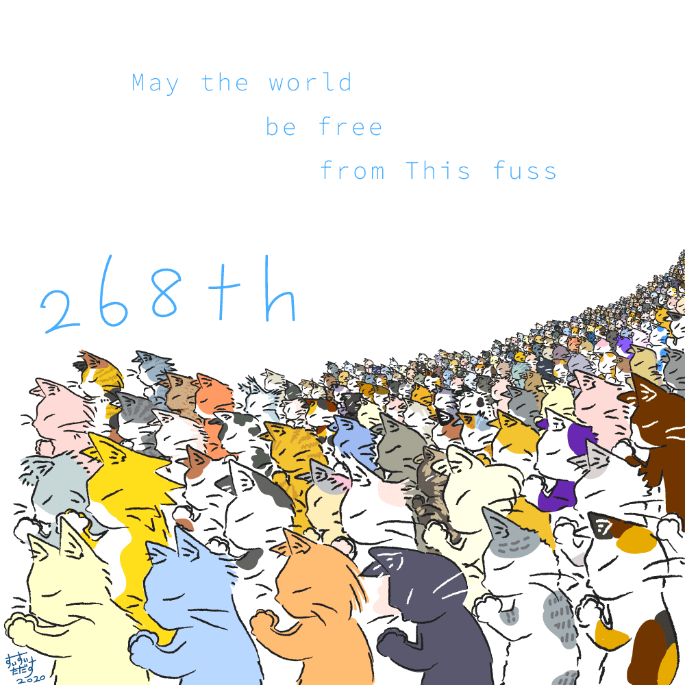 TADASU_fire's tweet photo. ใใฏใใใใใใพใใ
May The World Be Free From This fuss
#cats #Pray #art #illustration #drawing #ใคใฉในใ #็ซใคใฉในใ #ใใฏใใ #GoodMorningWorld #togetherwithme #268th
268ๅน็ฎใงใใ
ๅใฆใคใๆใงใใญ
ไปใฎใคใฉในใใฏใณใใฉโ
https://t.co/DVBgW0ogo4 https://t.co/D5kbtG7EwS