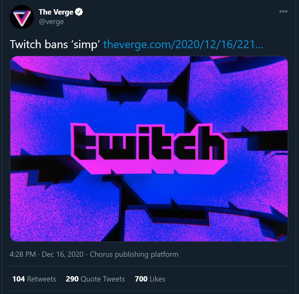GundamIsHere's tweet photo. Simp's gotta go, racial slurs still cool though🤣🤣🤣🤣 https://t.co/wjREL7X6Po