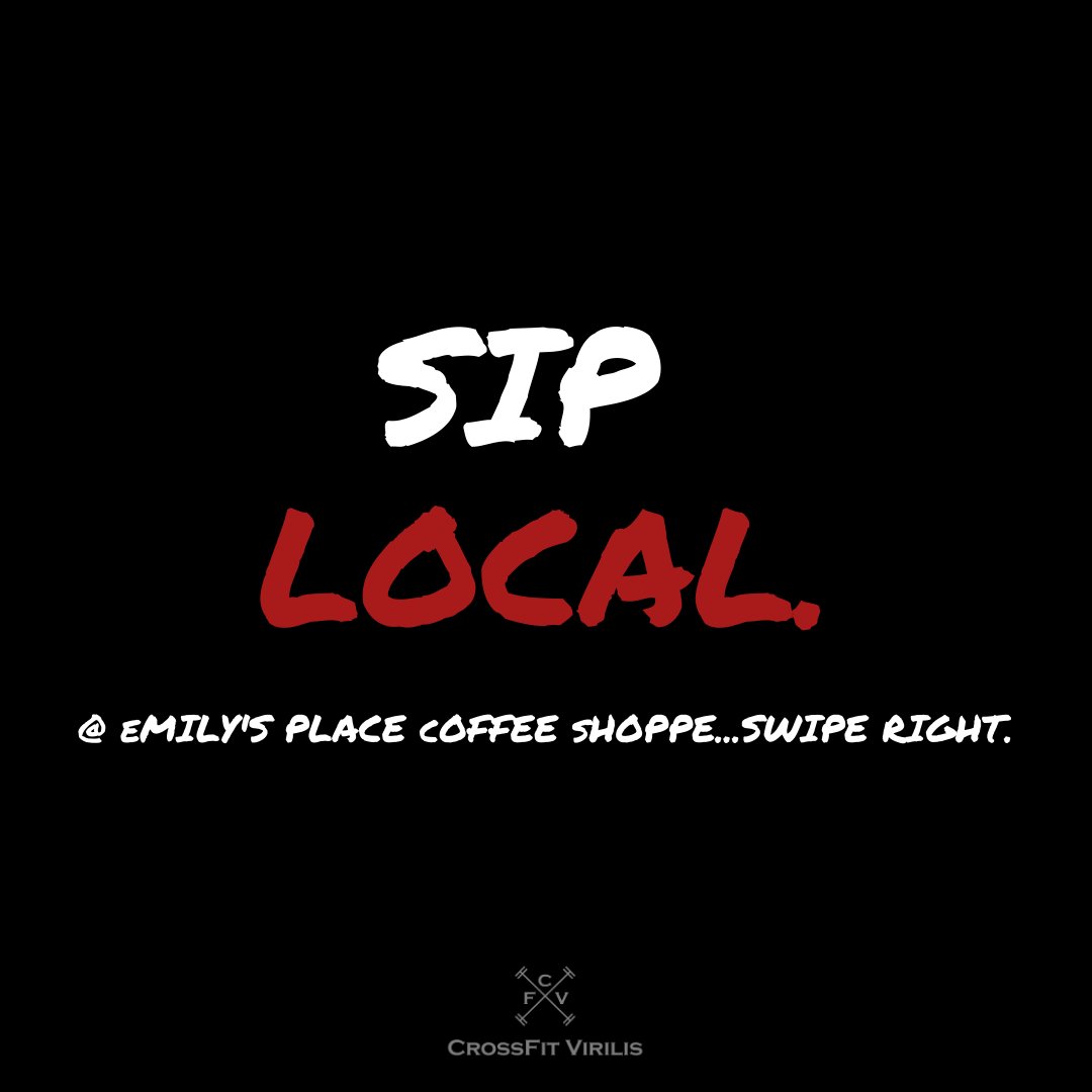 CrossFitVirilis's tweet photo. We've partnered with @emilysplace to give back to our community. Starting today @ 1:30pm 12/16/2020. They'll give a CFV-sponsored $5.00 Emily's Place gift card to every customer with a $10.00 or more purchase at Emily’s Place. Grab them while you can!

#siplocal #cibolo #schertz https://t.co/WN8GYtQe8M
