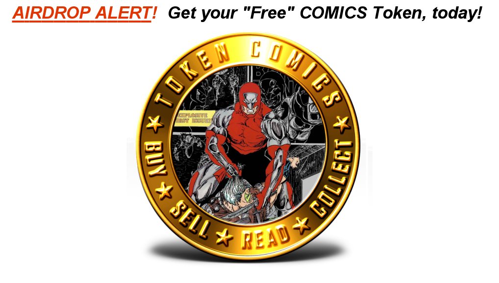 #Airdrops Alert - Visit tokencomics.io today to receive a "free" COMICS #TRC10 Token!  Note: This is a #TRON token, you'll need a #TronLink chrome extension or Opera mobile browser w/ #Crypto  wallet to receive your free #token.  Please "Like," "Retweet," and "follow."