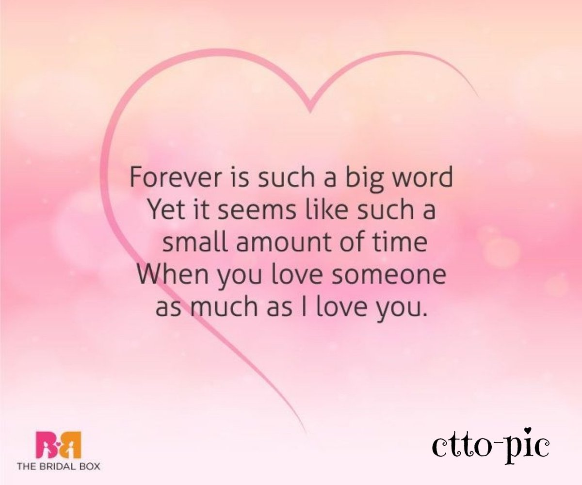 Forever is such a big word.  #ALDUBatADN283Weeks 