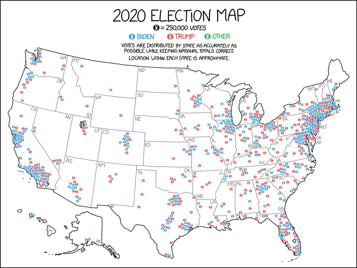 2020 Election Map  http://xkcd.com/2399 