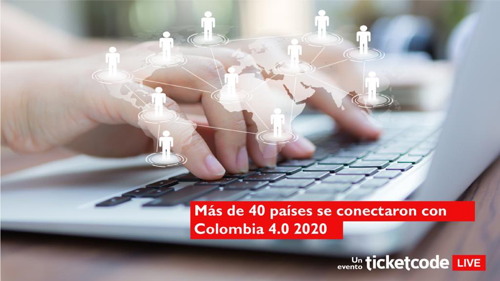 TicketCode's tweet image. Más de 20.000 personas de distintas partes del mundo se conectaron🌐 con @Col4punto0 entre el 1 y el 3 de diciembre. A través del mundo virtual creado con la tecnología #TicketcodeLive, logramos llevar lo mejor de las industrias creativas digitales a más de 40 países.
 #Eventos