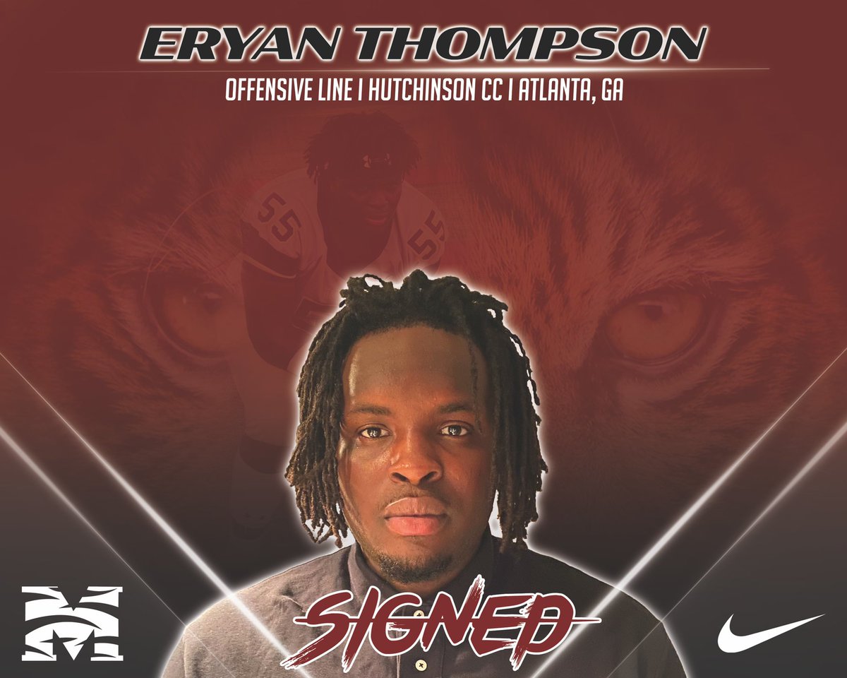 Join us in welcoming Eryan Thompson (@55takeover) to the Morehouse College Family! 🙆🏽‍♂️🏈💪🏽 #MaroonTigers #MorehouseFootball #Morehouse