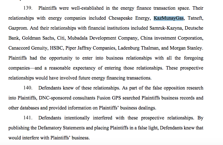 According to the EEIG document from the Biden paperwork stash, the Romanian/Kazazh connection brushed up against Carter Page's business. Page's lawsuit mentions his existing and potential relationships with entities that brush up against Hunter's dealings.  https://int.nyt.com/data/documenttools/2017-05-07-10/daddc6c8435a5b14/full.pdf