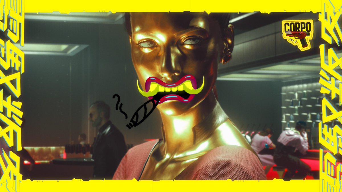 domigraph's tweet image. #PS5Share, #Cyberpunk2077 Corpo Forever... Ou pas...