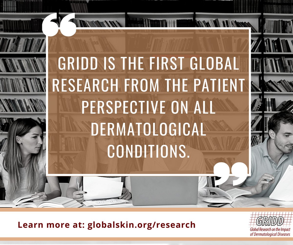 IADPO's tweet photo. We are excited to launch #GlobalSkin's #GRIDD Phase 3 Delphi. We invite adult #dermatology patients representing all diseases and regions to take part in this important stage of our #GRIDDResearch. Make an impact today! https://t.co/BduBelCeiK #GRIDDDelphi #SkinDisease https://t.co/fQngOcg4xR
