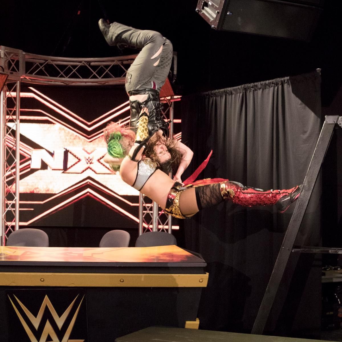 nikkistorm08's tweet photo. . @WWEAsuka 😉 #WWERAW #WWETLC https://t.co/tC9qYa0Gw5