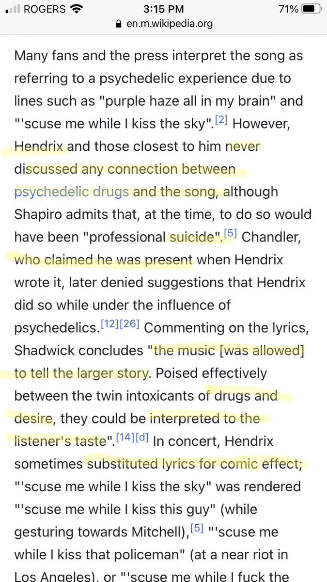 A thousand points of purple. Maybe it was written for him