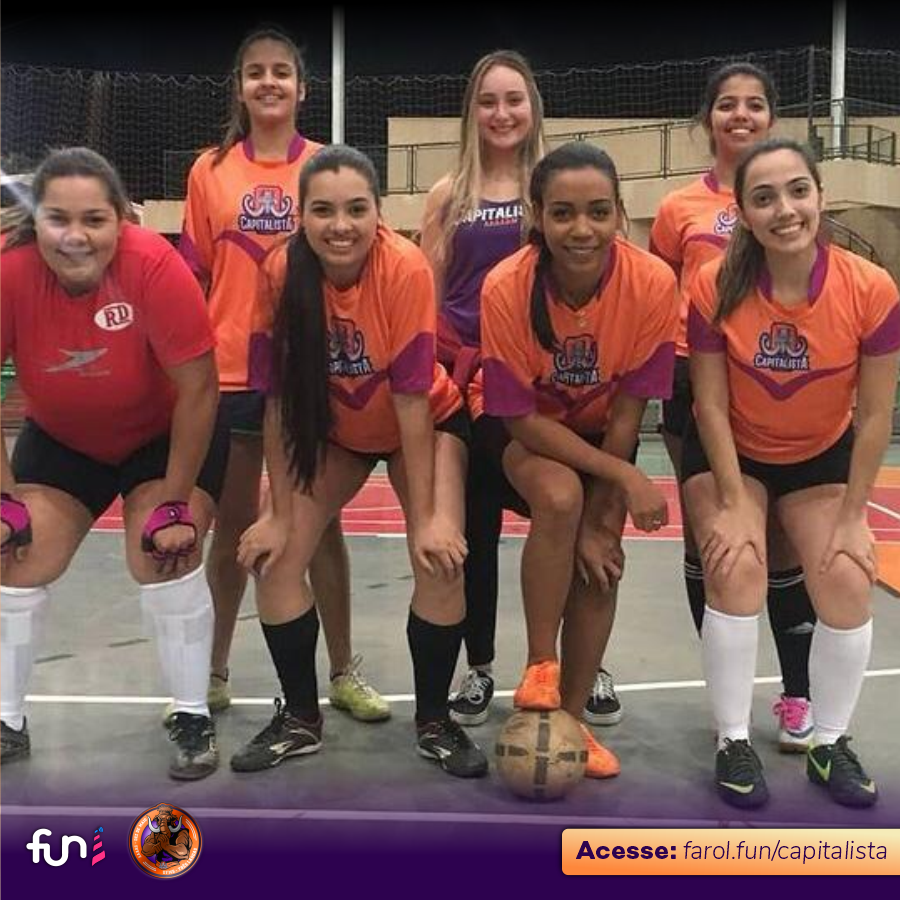 faroltech's tweet photo. Você já chamou suas atletas hoje pra bater um papo e relembrar o quanto eles são importantes para a atlética? 

🧡💜🖤

Click📷: @acapitalista

#AtleticaUniversitaria #Capitalista #EsporteUniversitario #EsporteFeminino #Futsal #Gestão #Diretoria https://t.co/3em4R2zrky