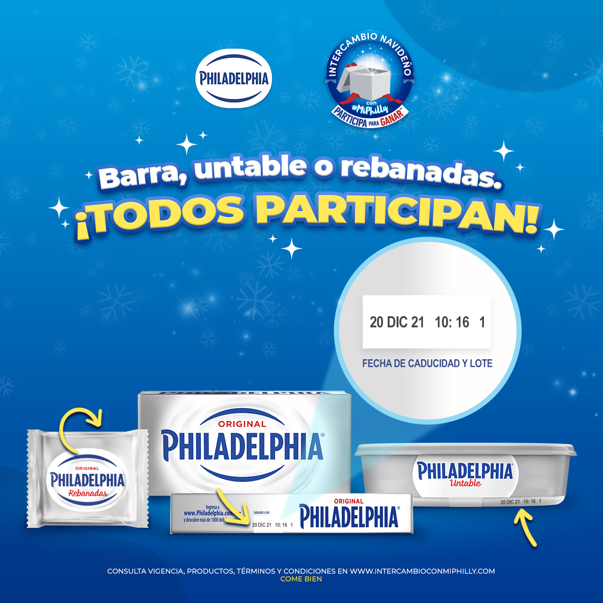 Participa para ganar hasta $250,000 pesos con tus productos favoritos Philadelphia® en https://t.co/jqzwERZr9u #MiPhilly 💙 https://t.co/jgJTgr7My5