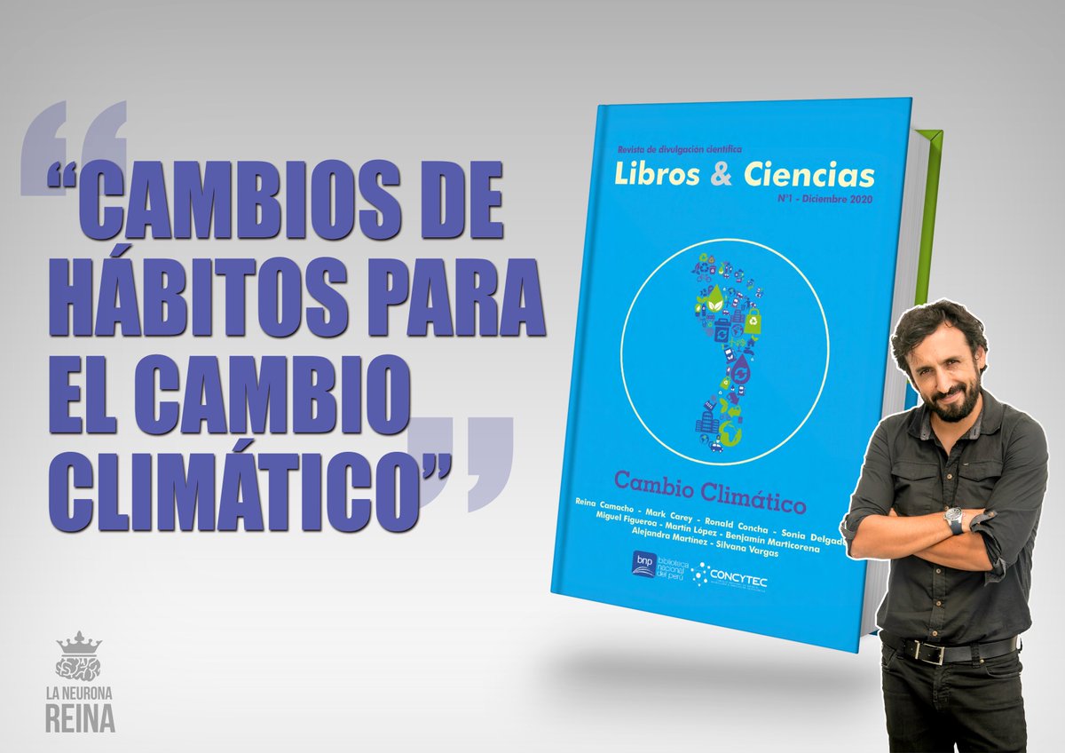 Escribir un artículo de cómo cambiar hábitos para evitar el cambio climático, fue un privilegio. Felicitaciones a la revista de divulgación científica: "Libros &amp; Ciencia" y a 
<a href="/ConcytecPeru/">Concytec Perú</a>, por su importante trabajo. Aquí les comparto el enlace ➡️ bit.ly/3m3tNFW
