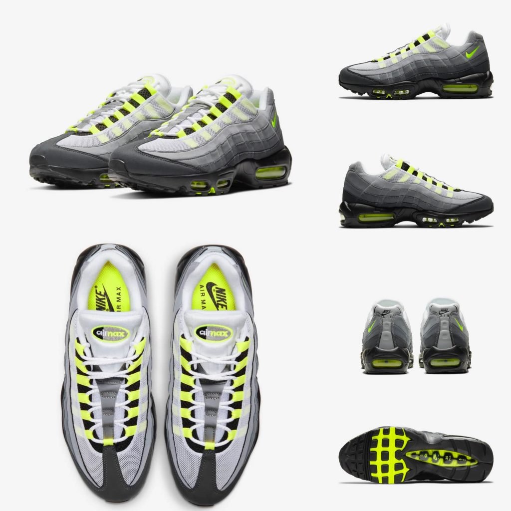 レオパードフラワーブラック air max 95 イエローグラデ(2020) - 通販