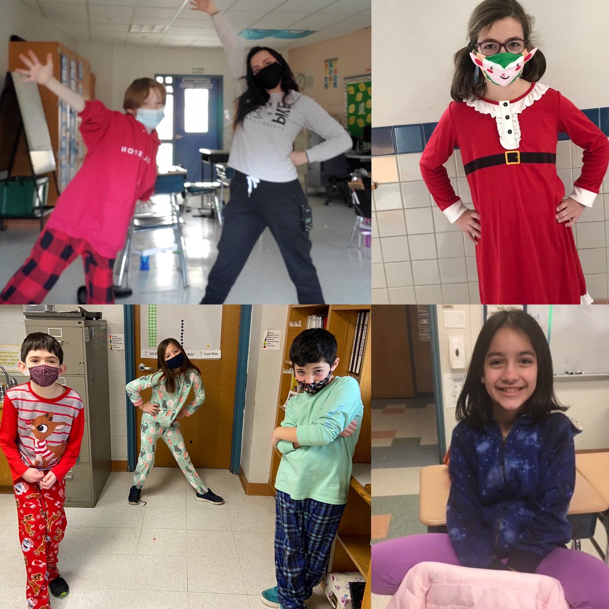 FredMillerHPS's tweet photo. Day 3 of #MillerSpirit Week: PAJAMA DAY! 🐻 https://t.co/fcPrQSJVxC