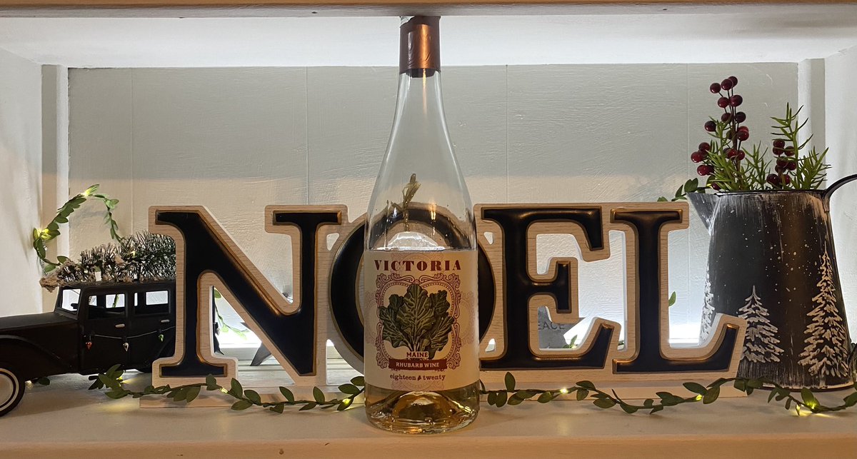 My first Eighteen Twenty Victoria Rhubarb Wine, i dont even consider myself a wine drinker but thanks to <a href="/drinkrhubarb/">eighteen twenty wines</a> methinks I’m a convert!  Man is this stuff divine!!