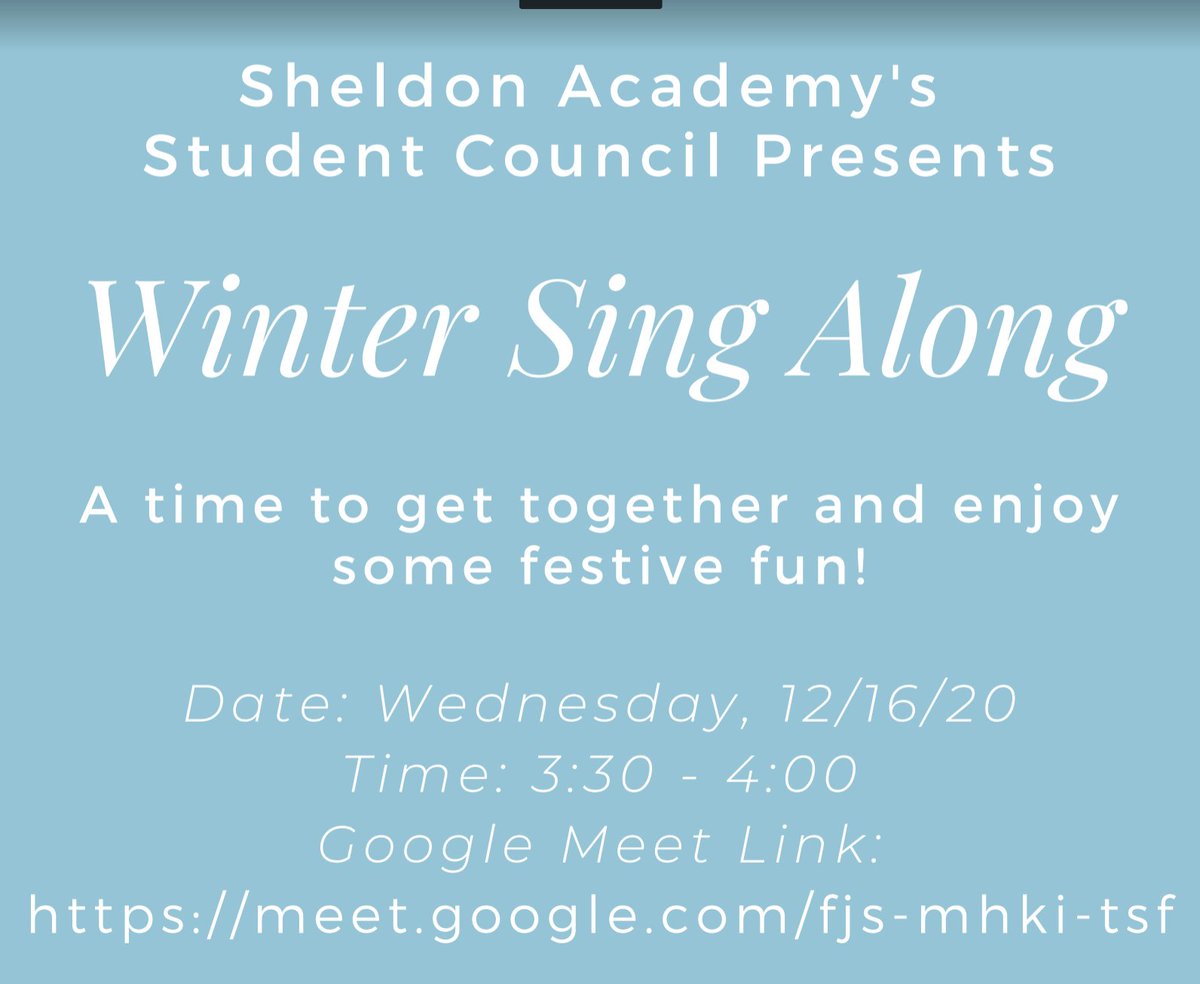 Sheldon Academy tweet media