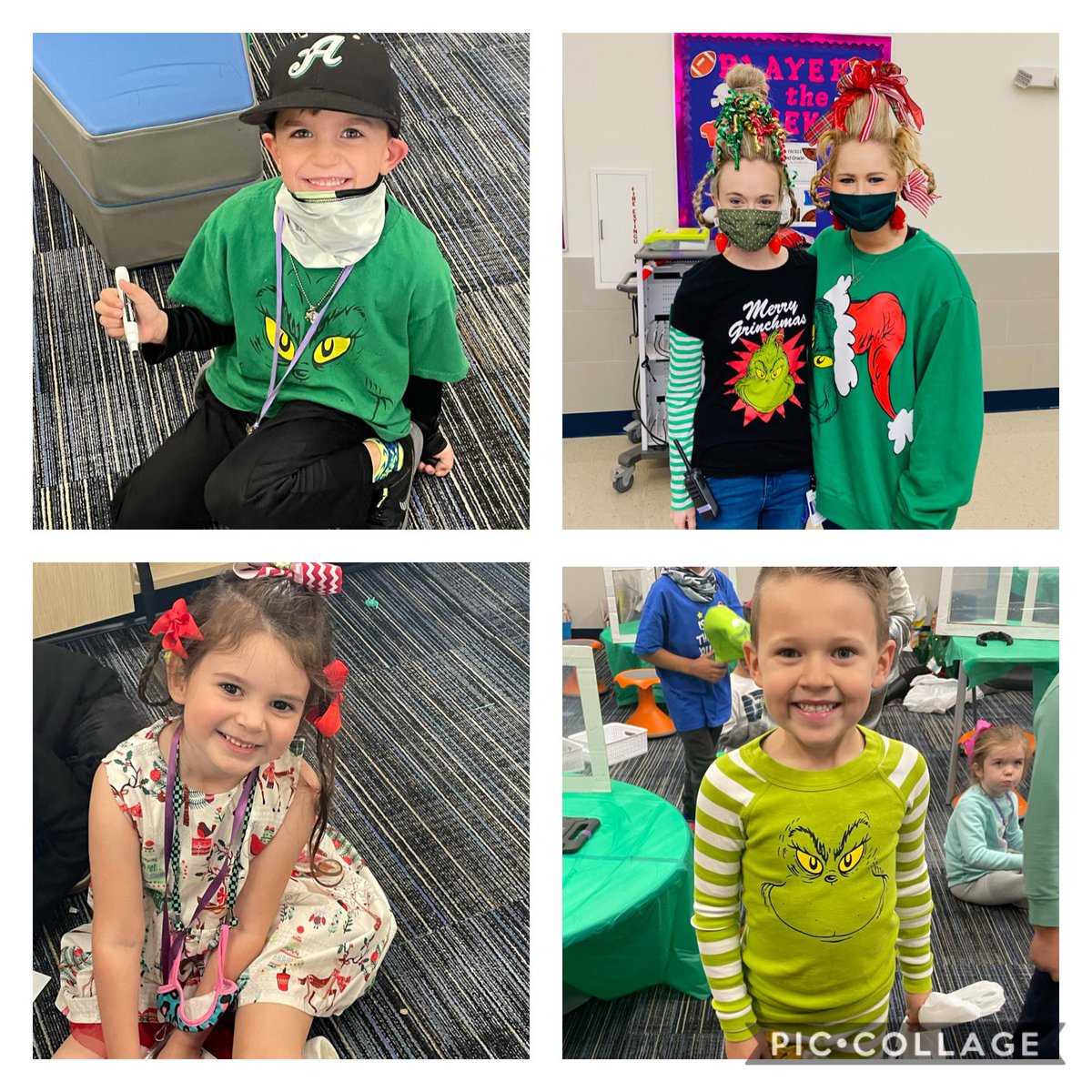 BColacecchi's tweet photo. Grinch Day was a success!! @RogersFrisco @RogersKinder #FISDK #RogersFrisco2020 https://t.co/53Ac0oz1ly