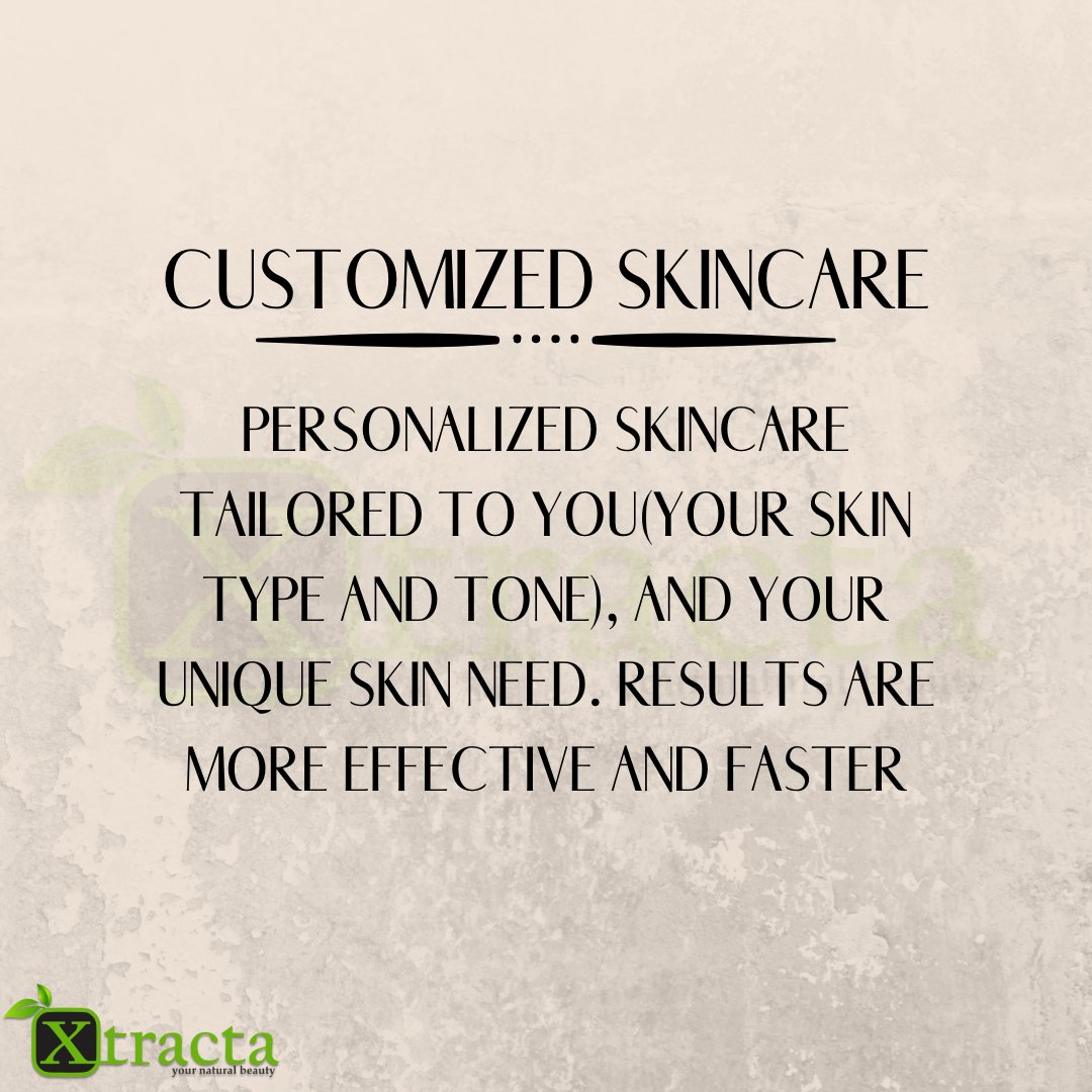 xtracta's tweet photo. Imagine using a #Product made specifically just 4 u!!!
So, Interested in personalized #skincare formulated just for u?
Send an email to info@xtracta.net, or WhatsApp chat (08026948318)
It's time to stand out and be defined by your skincare
#xtracta #ecommerce
#branding #business https://t.co/IfuMjfGVOY