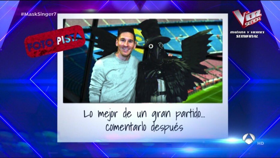 ¿Podemos confirmar ya que Cuervo es Jorge Lorenzo? #MaskSinger7