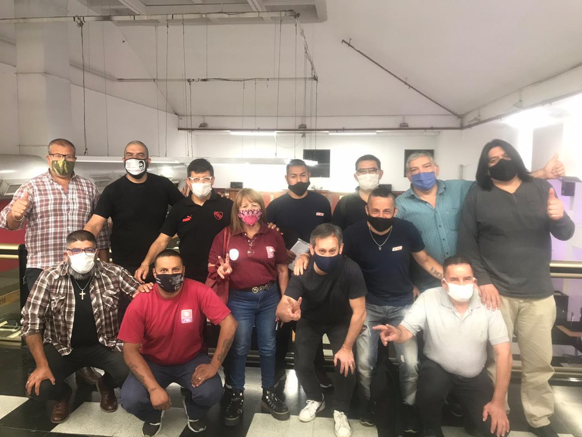 Reunión de delegados en la sucursal 58. #ElEquipoDeRamonMuerza 
#AgrupacionGranateMorada